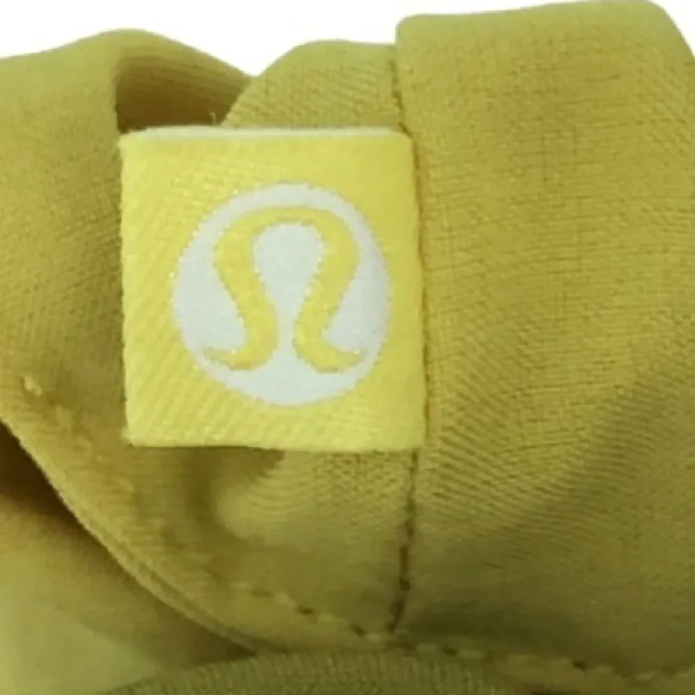 2 Lululemon Uplifting Scrunchies: Yellow Serpentine AND Golden Lime